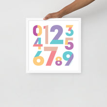 Charger l'image dans la galerie, Numbers - (Frame Included)