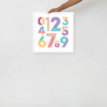 Charger l'image dans la galerie, Numbers - (Frame Included)