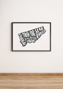 Toronto Boroughs (B&W)