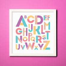 Cargar imagen en el visor de la galería, Alphabets - (Frame Included)
